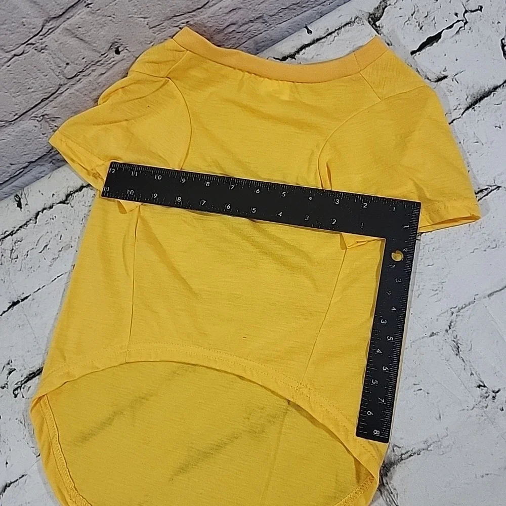 Yellowstone Pet Apparel Dutton Ranch‎ Dog T-Shirt Yellow Size XL New NWT